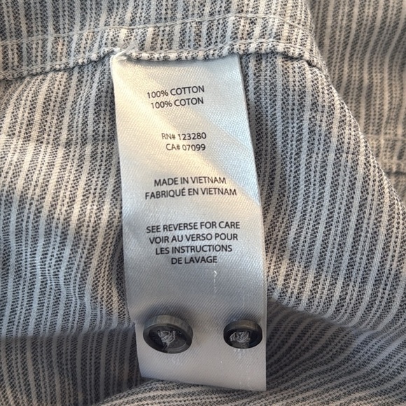 TRAVIS MATHEW PREMIUM COTTON BUTTON DOWN SHORT SLEEVE - Picture 6 of 7